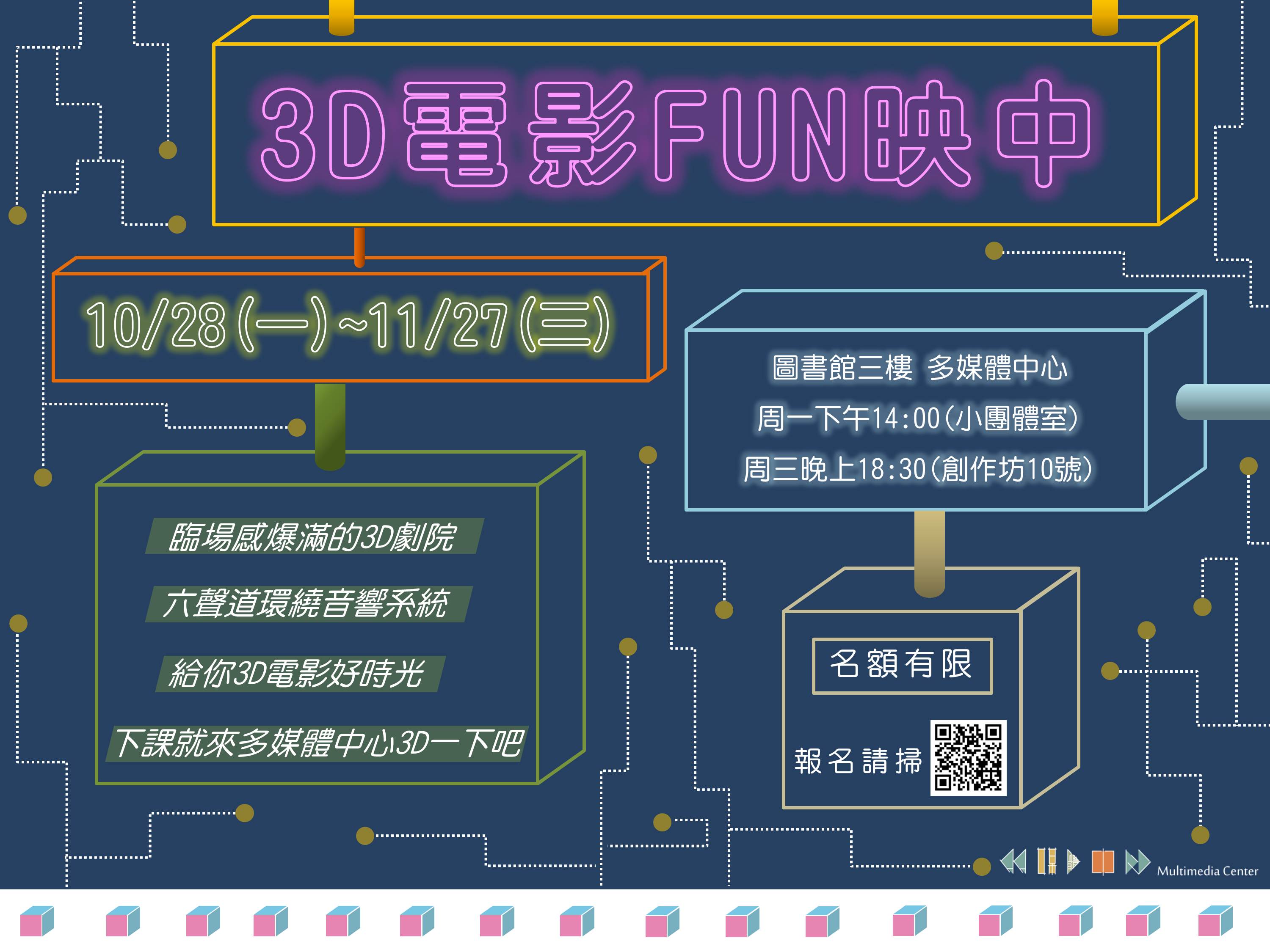 3D電影FUN映中改過QRcode