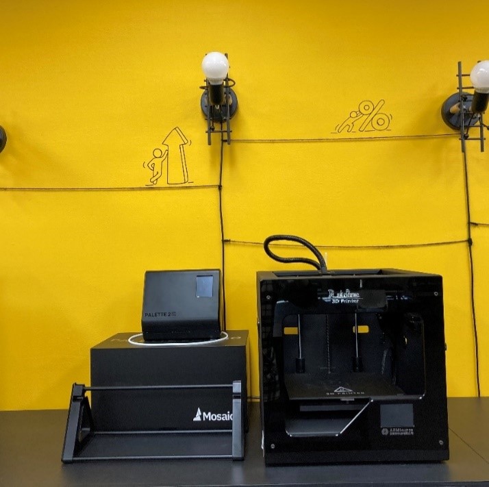 
      Multicolor 3D printer