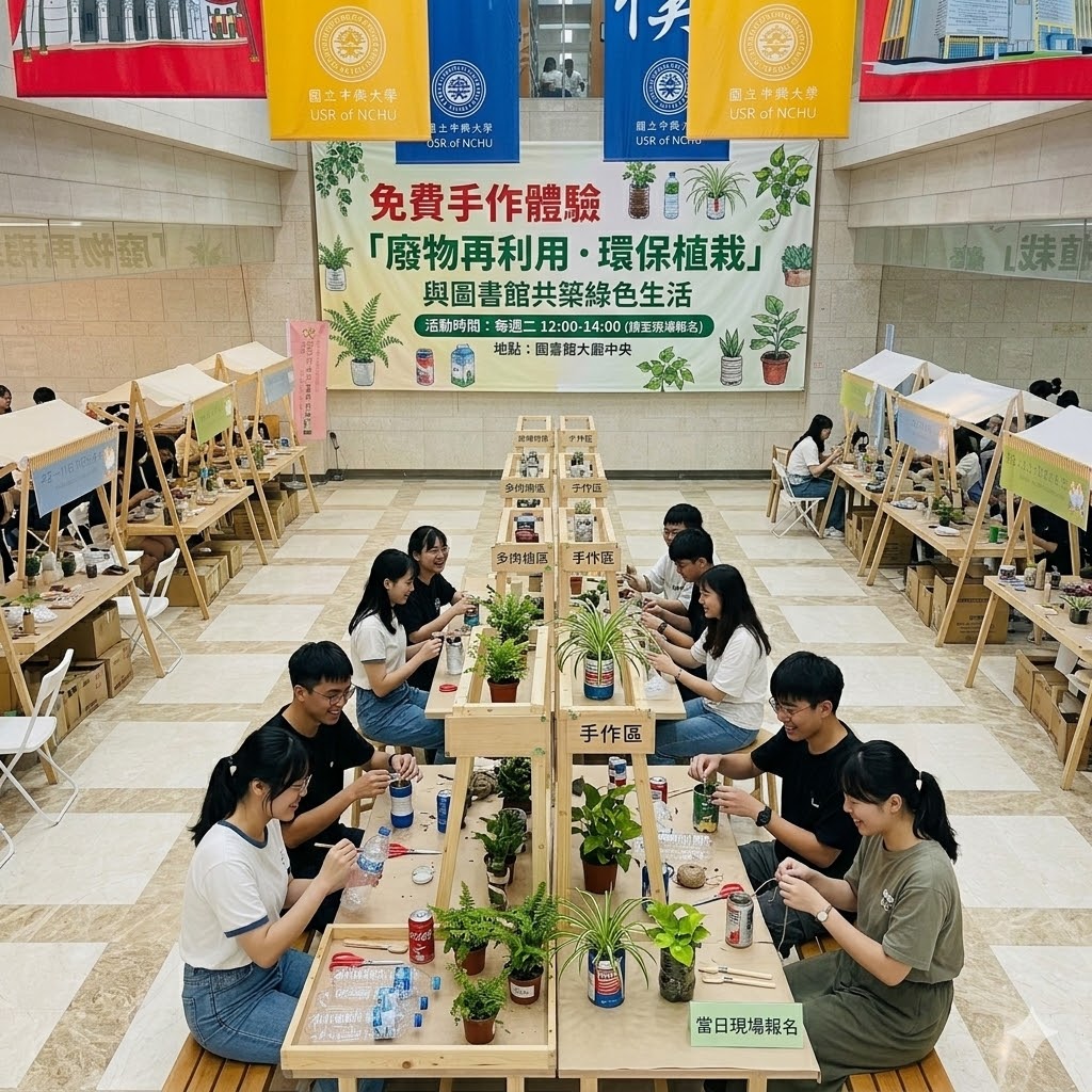 SDGs市集免費體驗活動_AI示意圖